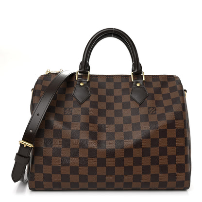 Louis Vuitton Damier Ebene Speedy Bandouliere 30 1 of 10