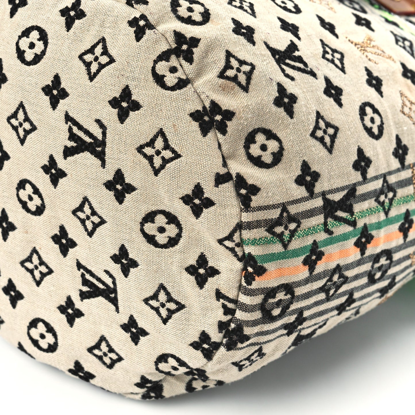 Fabric Jacquard Monogram Cheche Gypsy PM Vert