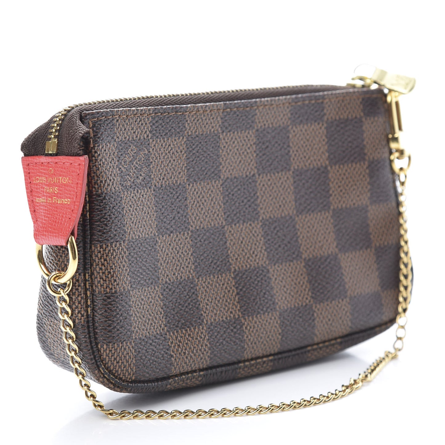 Damier Ebene 2016 Christmas Animation Mini Pochette Accessories