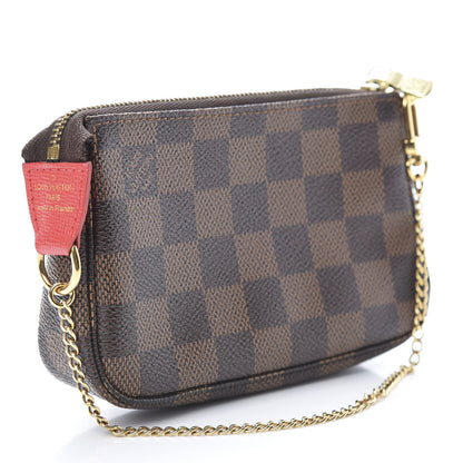 Louis Vuitton Damier Ebene 2016 Christmas Animation Mini Pochette Accessories 3 of 8