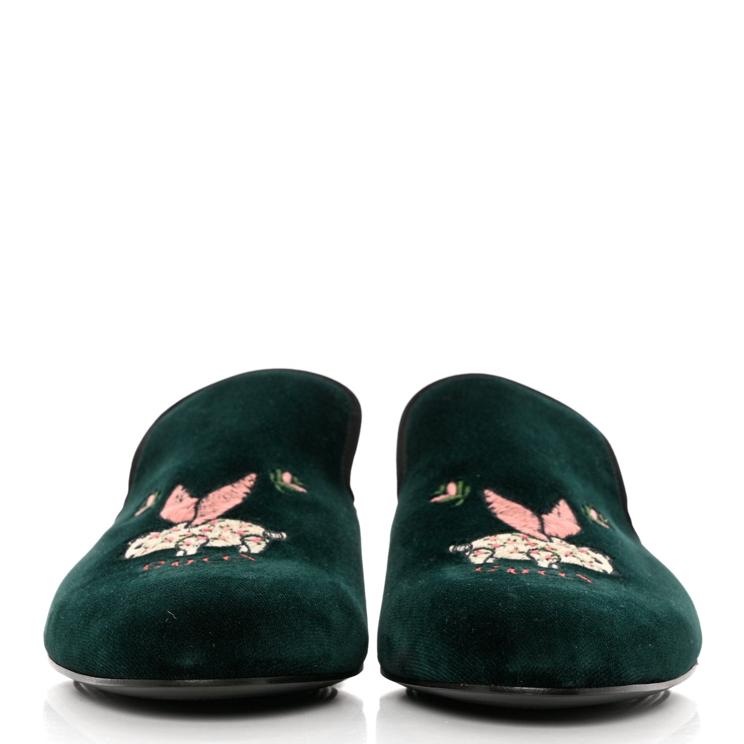 Velvet Mens Mules 8 Verde Black