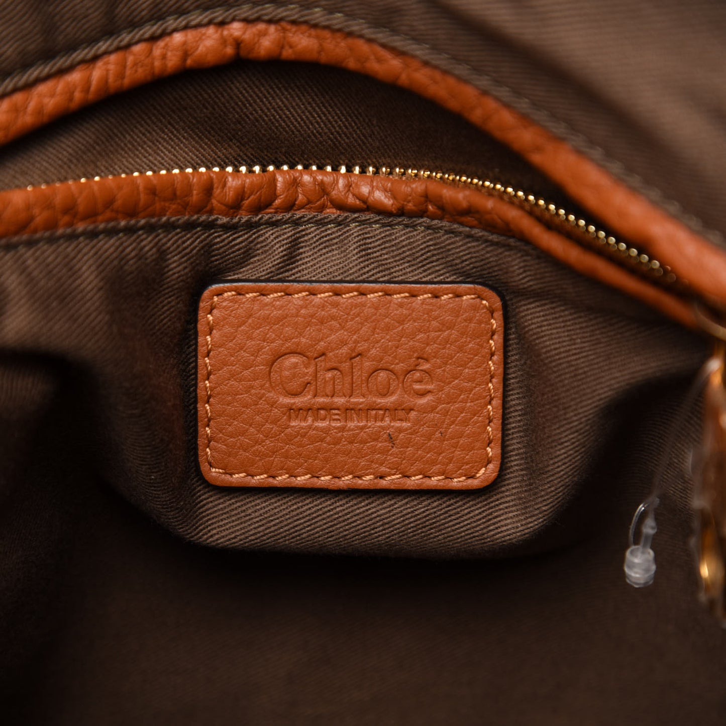 Calfskin Medium Marcie Satchel Tan