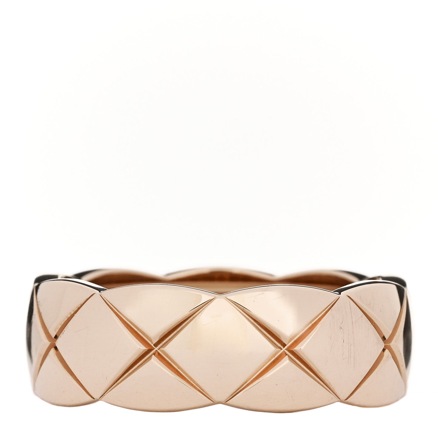 18K Beige Gold Small Coco Crush Ring 53 6.5
