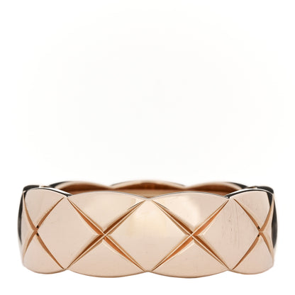 Chanel 18K Beige Gold Small Coco Crush Ring 53 6.5 3 of 6