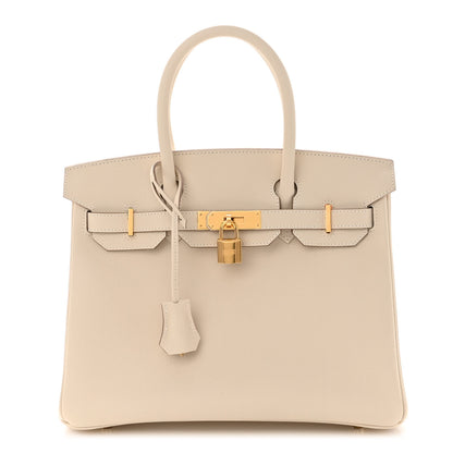 Hermes Epsom Birkin 30 Craie 1 of 10