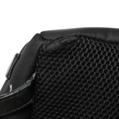 Fendi Nylon Vitello Dolce Goat Fox Fur Crocodile Monster Eyes Mini Backpack Black Sunflower 11 of 11