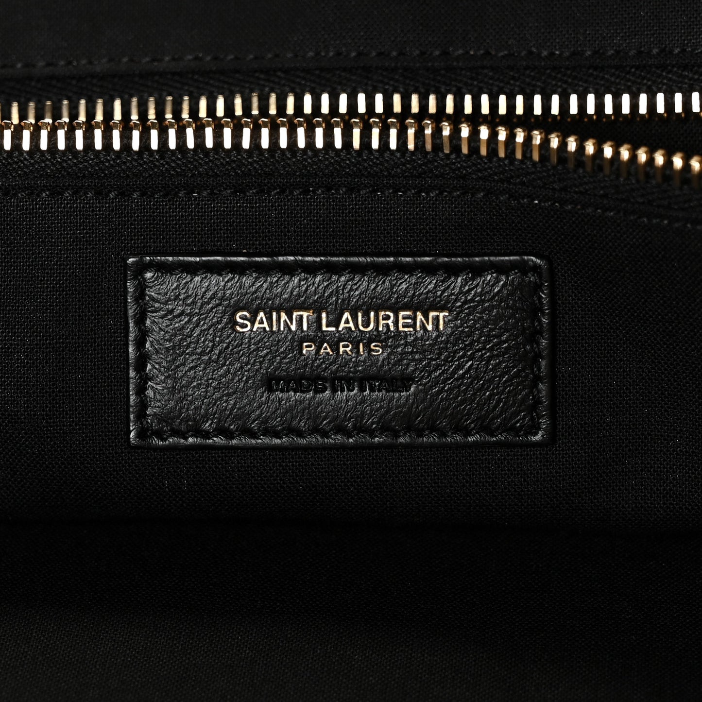 Linen Calfskin Rive Gauche Tote Natural