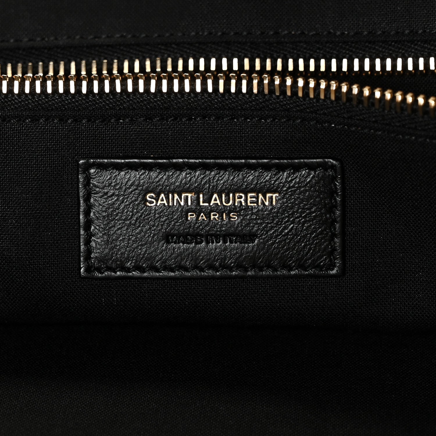 Saint Laurent Linen Calfskin Rive Gauche Tote Natural 8 of 10