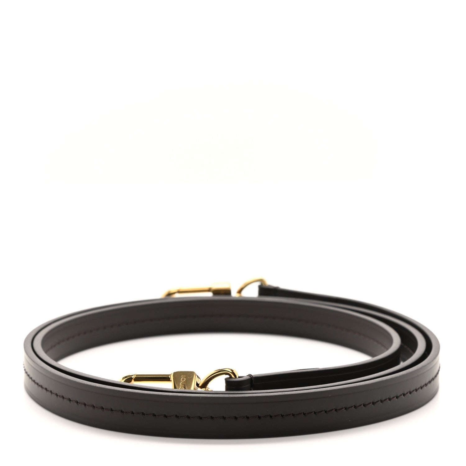 Louis Vuitton Calfskin Croisette Shoulder Strap Brown 2 of 3
