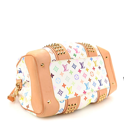 Louis Vuitton Monogram Multicolor Courtney GM White 4 of 9