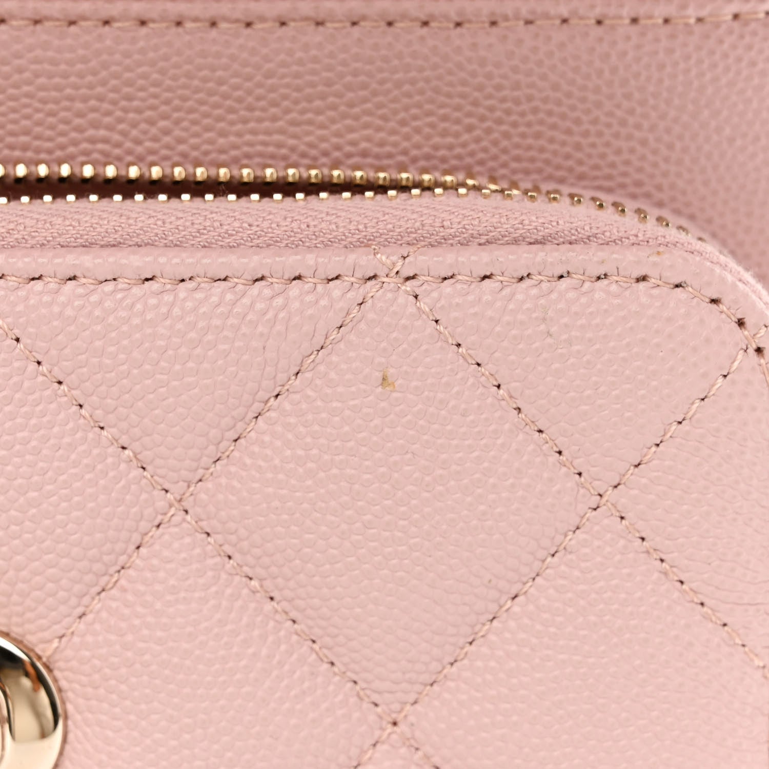 Chanel Snakeskin Caviar Quilted Small Business Affinity Flap Light Pink 11 of 11