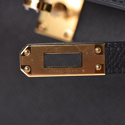 Hermes Epsom Mini Kelly Sellier 20 Black 25 of 31