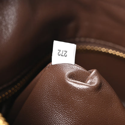 Prada Scamosciato Suede Large Aimee Shoulder Bag Cacao 7 of 10