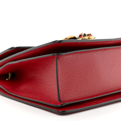 Gucci GG Supreme Monogram Small Queen Margaret Top Handle Bag Red 9 of 10