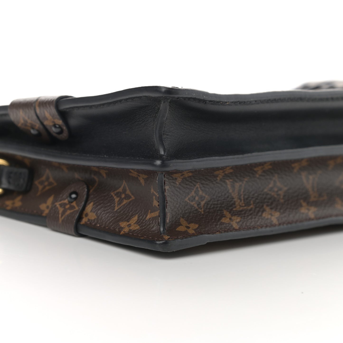 Reverse Monogram Trunk Clutch