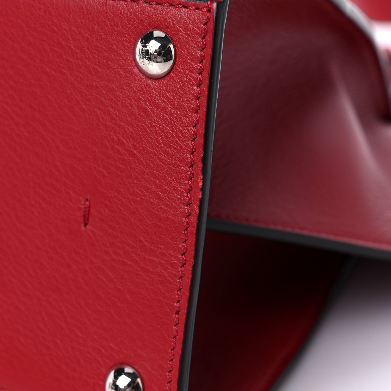 Fendi Vitello Dolce Petite 3Jours Tote Ribes 10 of 12