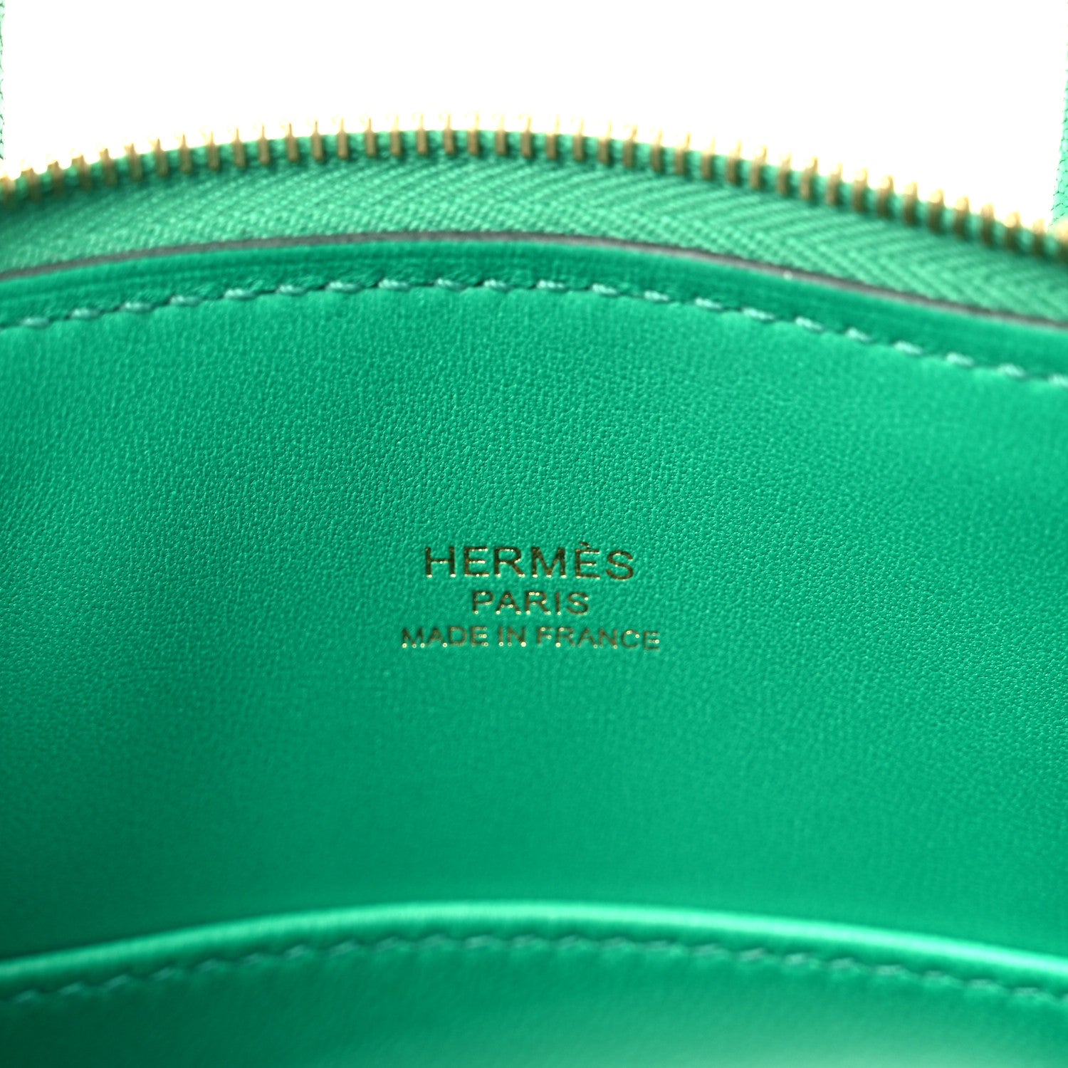 Hermes Chevre Mysore Mini 1923 Bolide Menthe 6 of 11