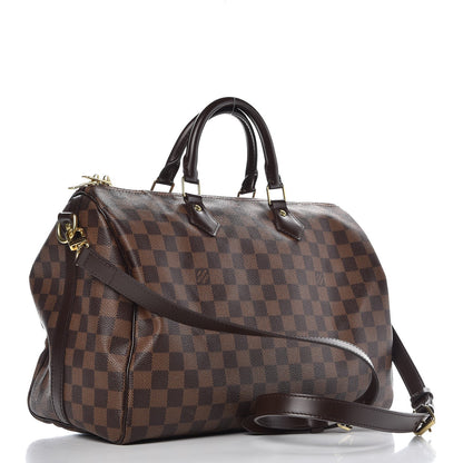 Louis Vuitton Damier Ebene Speedy Bandouliere 35 3 of 11