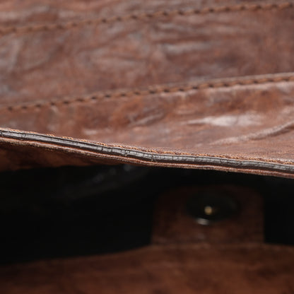 Givenchy Tumbled Sheepskin Moyen Hobo Brown 7 of 7
