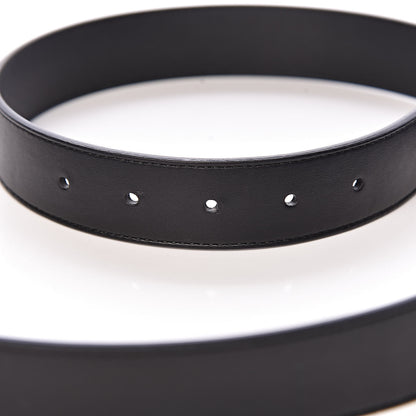 Gucci Calfskin Double G 30mm Belt 90 36 Black 5 of 7