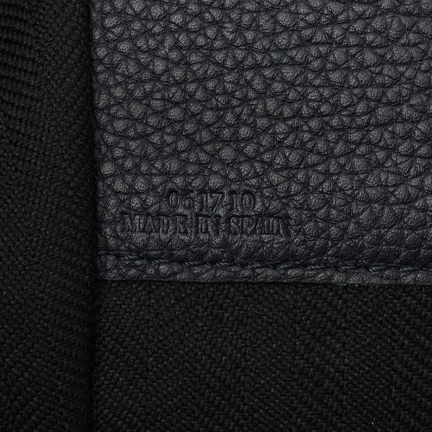 Loewe Calfskin Medium Hammock Shoulder Bag Black 7 of 11