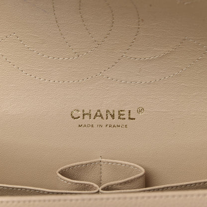 Chanel Caviar Quilted Jumbo Double Flap Beige Clair 6 of 15