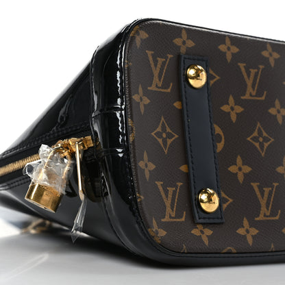 Louis Vuitton Patent Monogram Alma PM Black 7 of 8