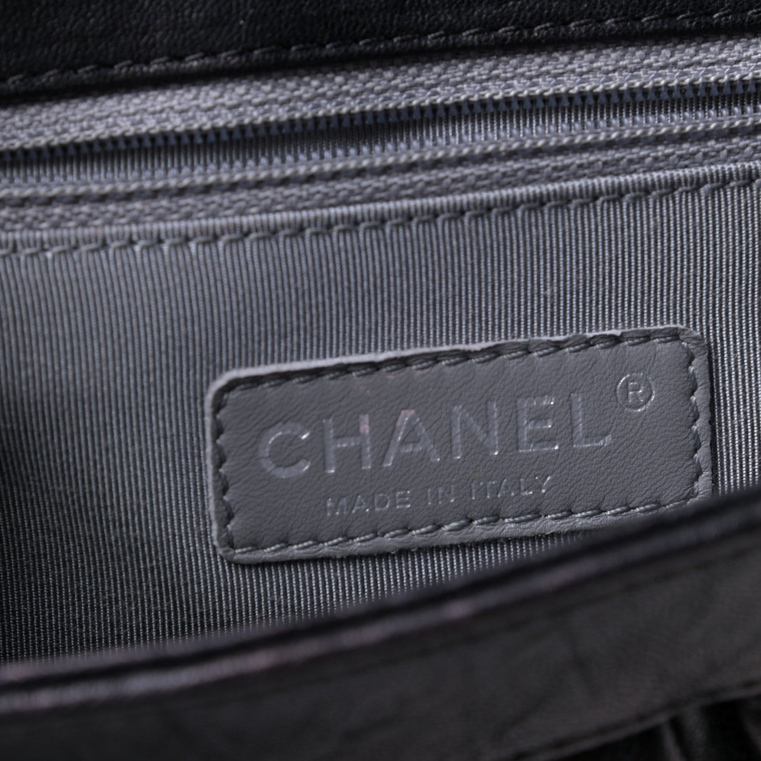 Chanel Washed Lambskin Quilted Mini Chain Around Flap Black 5 of 5