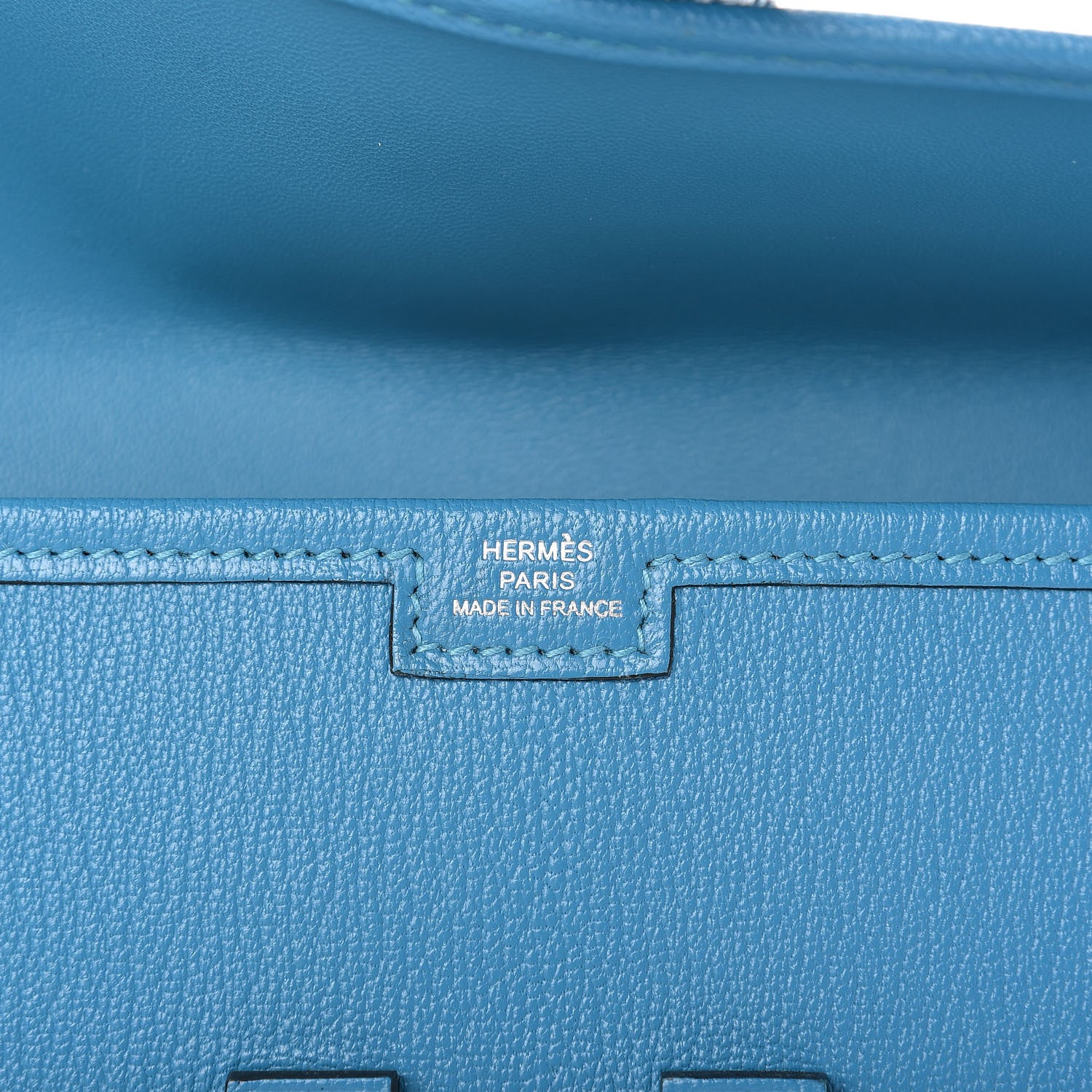 Hermes Chevre Mysore Jige Elan 29 Turquoise 8 of 9