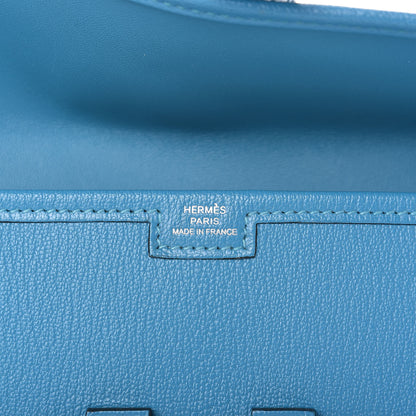 Hermes Chevre Mysore Jige Elan 29 Turquoise 8 of 9