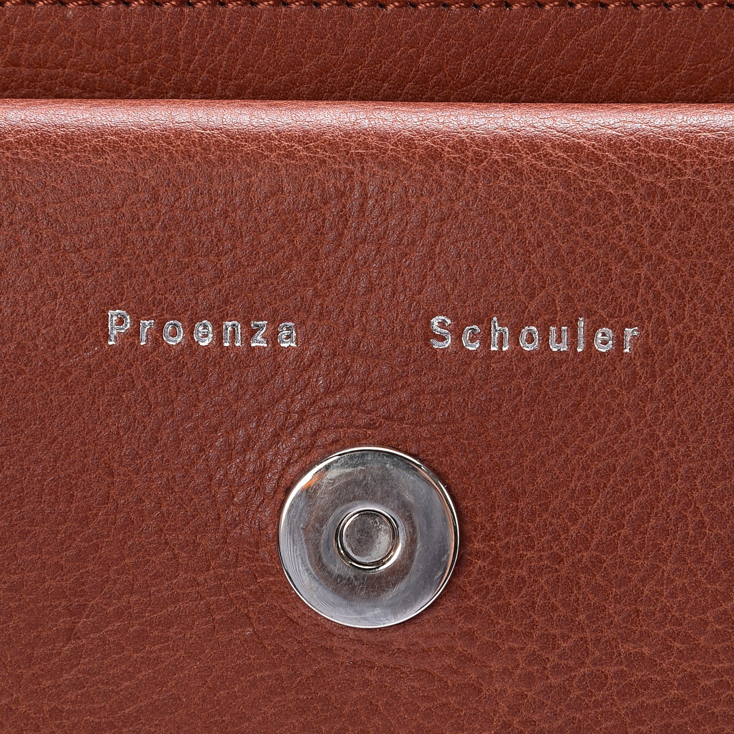 Calfskin PS11 Classic Shoulder Bag Saddle