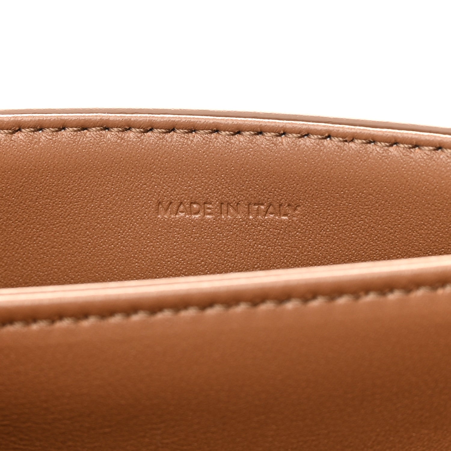 Celine Shiny Calfskin Teen Triomphe Bronze 7 of 14