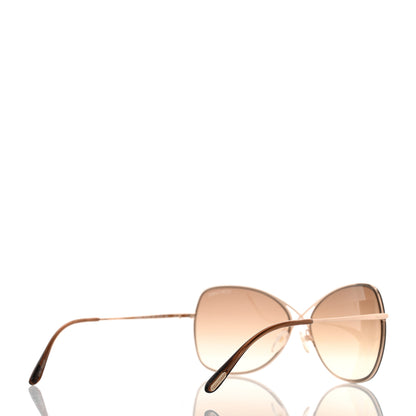 Tom Ford Colette Butterfly Sunglasses TF250 Brown 4 of 9
