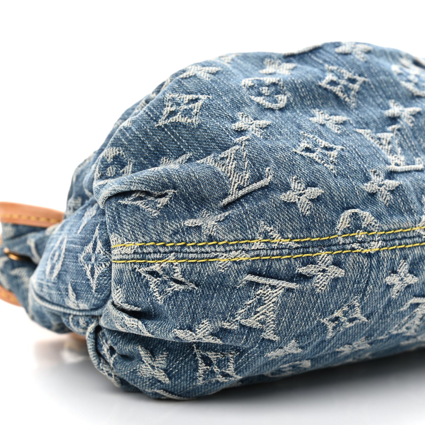 Monogram Denim Pleaty Blue