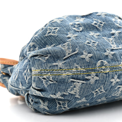 Louis Vuitton Monogram Denim Pleaty Blue 10 of 12