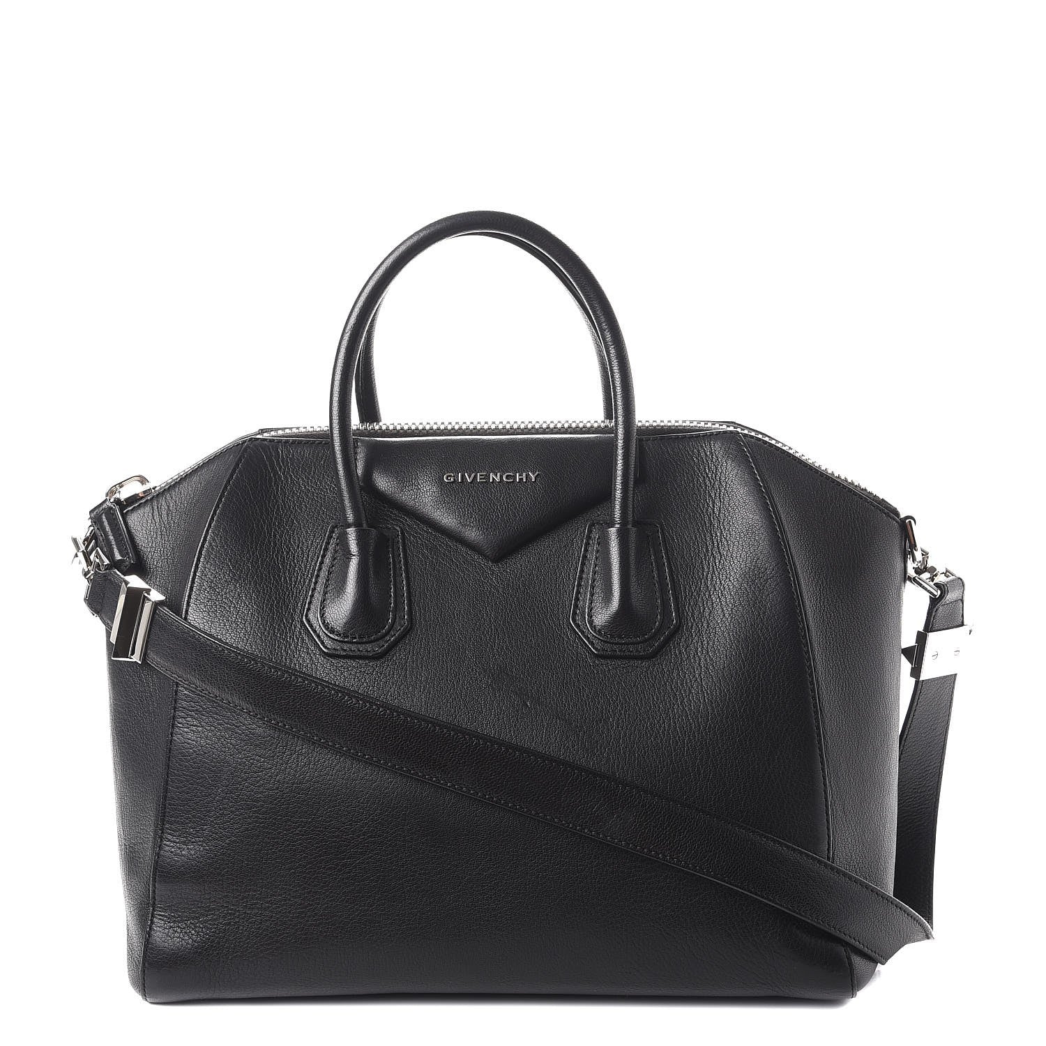 Givenchy Sugar Goatskin Medium Antigona Black 1 of 15