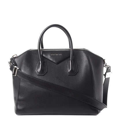 Givenchy Sugar Goatskin Medium Antigona Black 1 of 15
