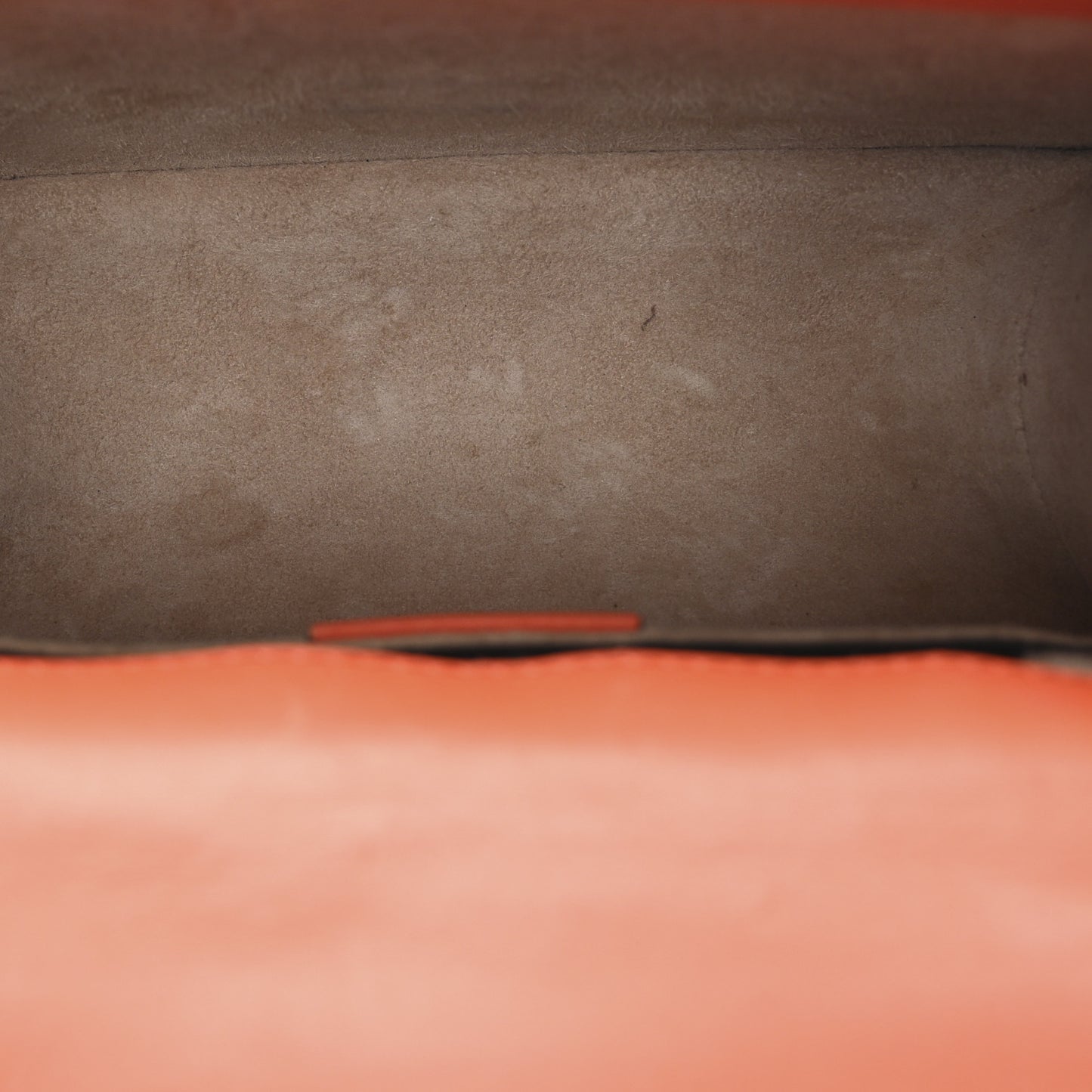 Vitello Fontanella Web Mini Sylvie Top Handle Bag Orange