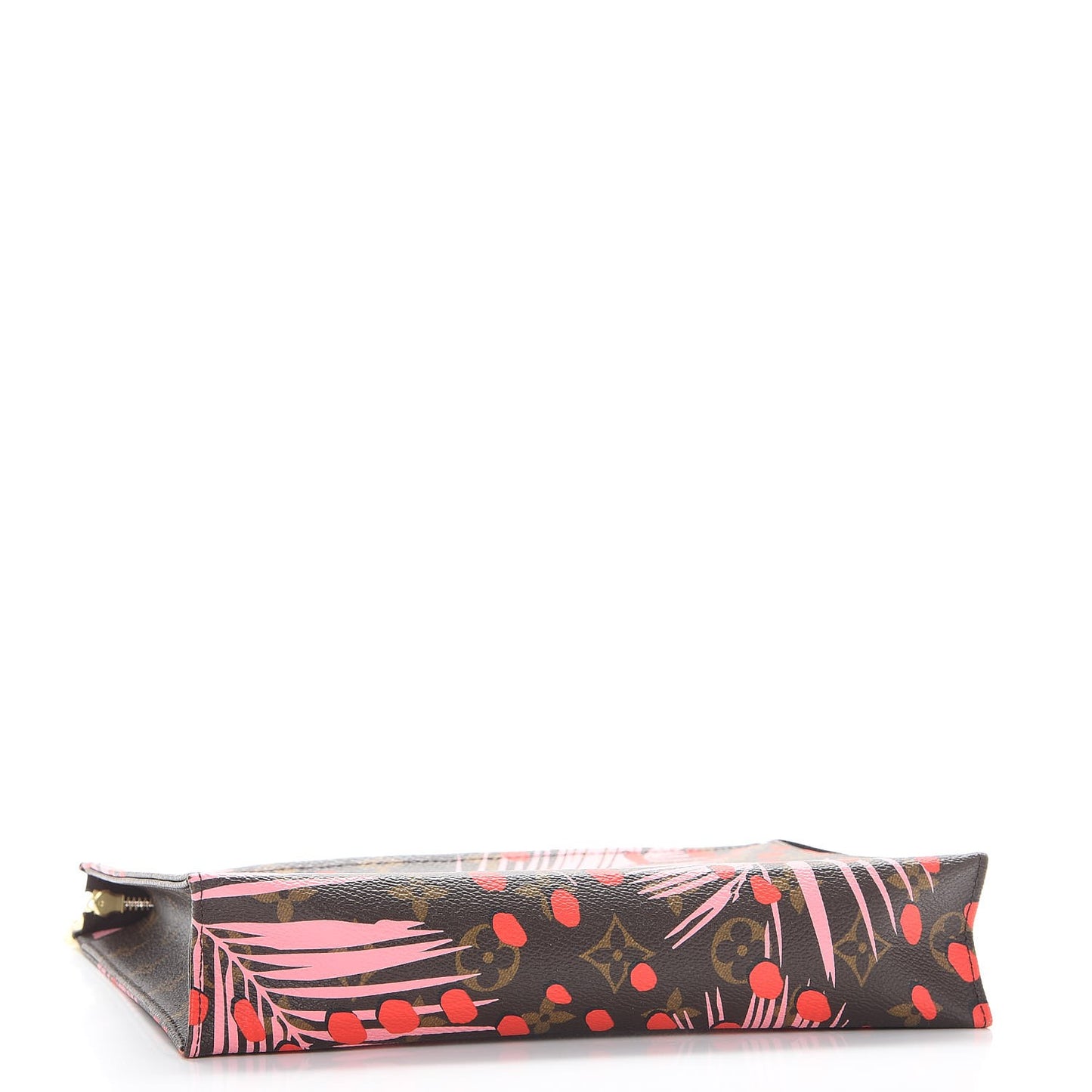 Monogram Jungle Dots Toiletry Pouch 26 Sugar Pink Poppy