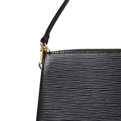 Louis Vuitton Epi Pochette Accessories 24 Black 7 of 11