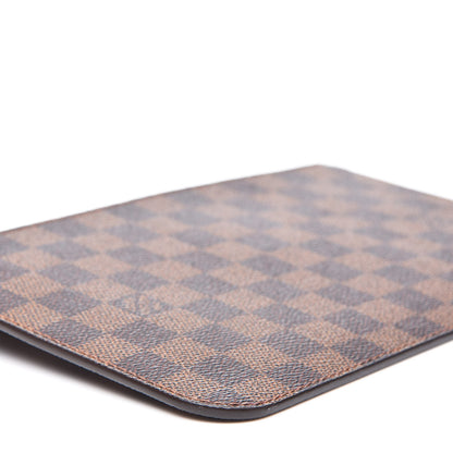 Louis Vuitton Damier Ebene Neverfull MM GM Pochette Rose Ballerine 5 of 8