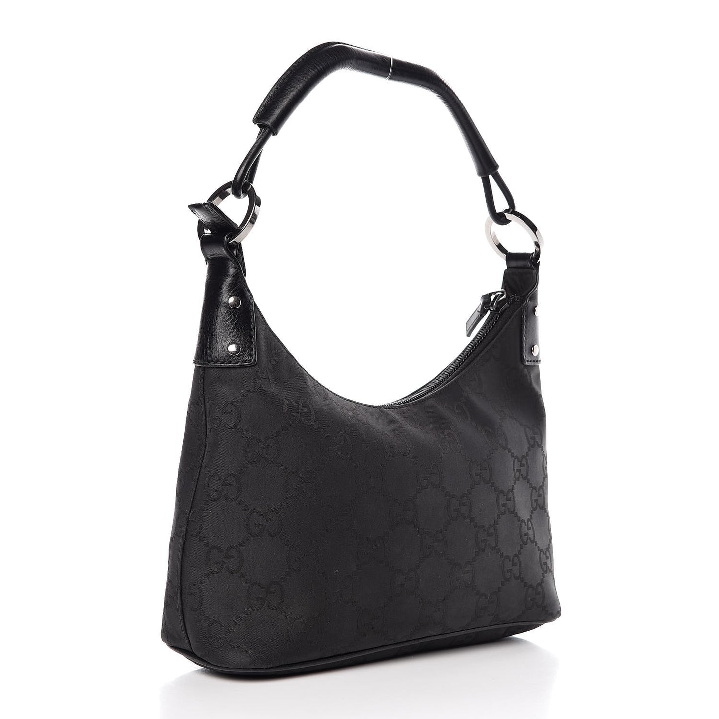 Monogram Classic Ring Small Hobo Black