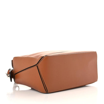 Loewe Calfskin Small Puzzle Bag Tan 3 of 10