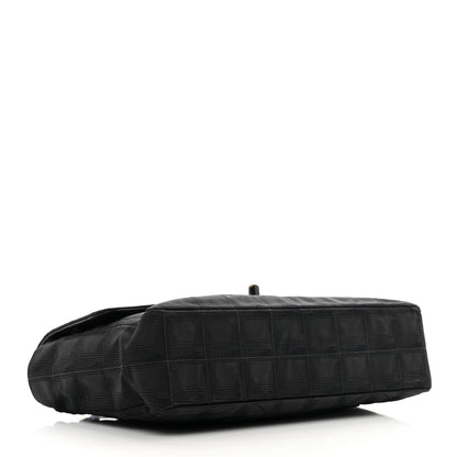 Chanel Nylon Medium Travel Flap Black 4 of 11