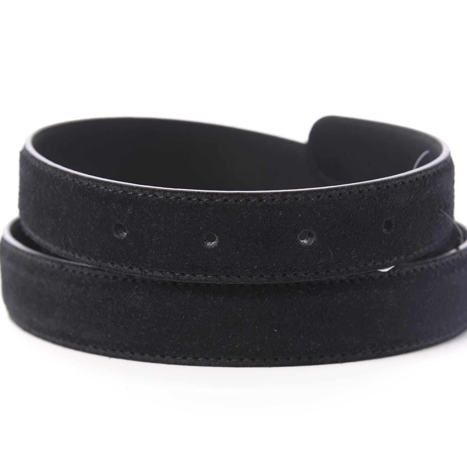 Gucci Suede Icaro G Cube 25mm Belt 105 42 3 of 5