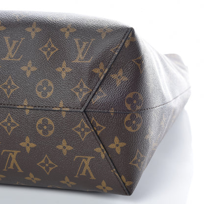 Louis Vuitton Monogram Flower Hobo Black 9 of 9