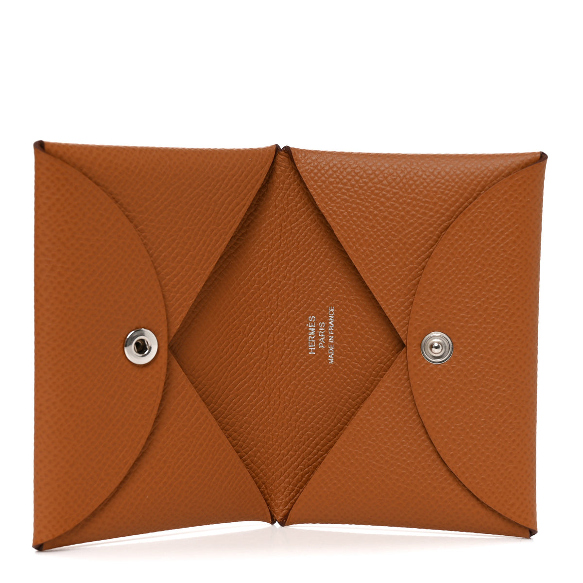 Epsom Calvi Card Case Gold