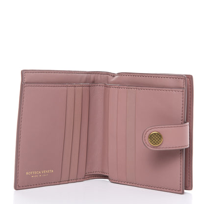 Bottega Veneta Nappa Intrecciato French Wallet Deco Rose 5 of 9