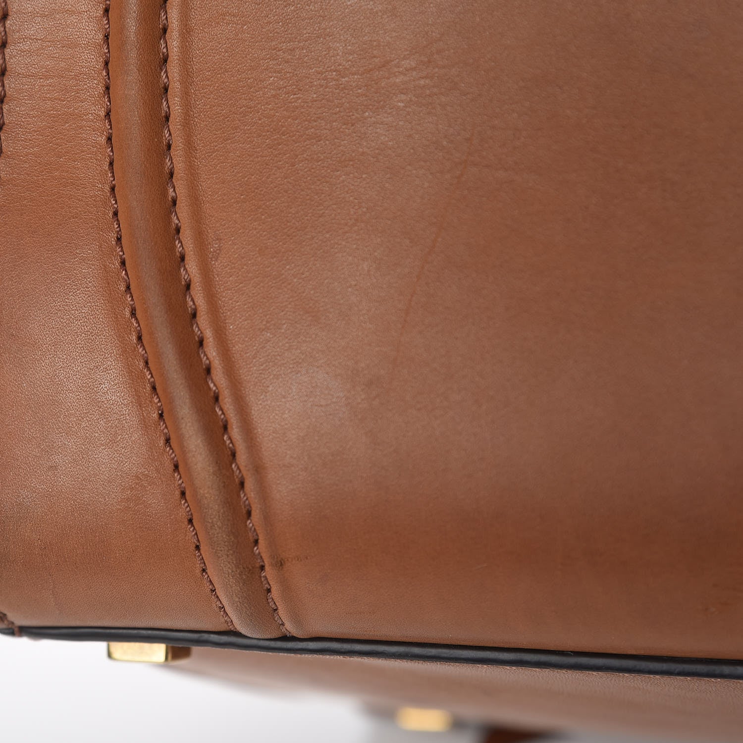 Celine Natural Calfskin Medium Phantom Luggage Tan 23 of 24