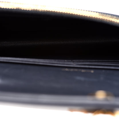 Saint Laurent Smooth Calfskin Classic Monogram Kate Tassel Chain Wallet Marine 6 of 11